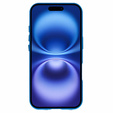 Puzdro pre iPhone 16, Magnetic Dual Glass, modré