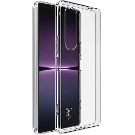 IMAK Obal na mobil pre Sony Xperia 1 V, UX-5 Series Slim, priehľadné