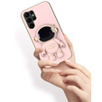 Obal na mobil pre Samsung Galaxy S22 Ultra, Astronaut, ružové rose gold