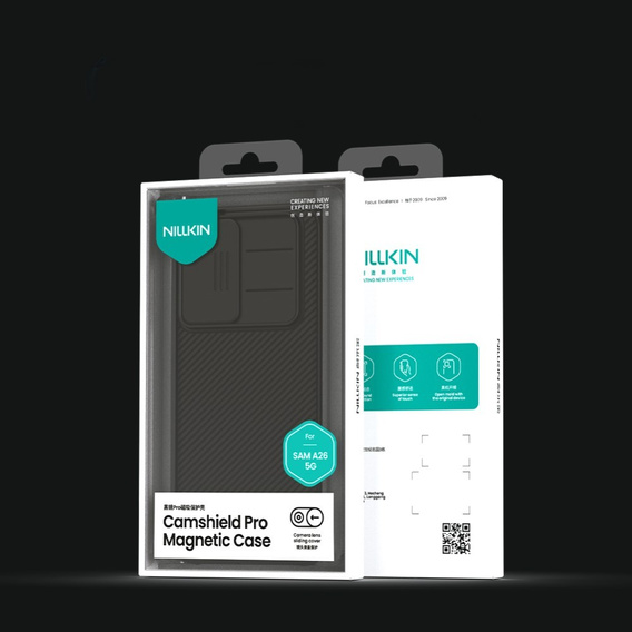 Puzdro Nillkin pre Samsung Galaxy A26, CamShield Pro MagSafe, čierne