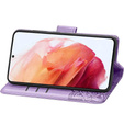 Klapkové puzdro pre Motorola Edge 50 Neo / Motorola ThinkPhone 25, Butterfly, fialové