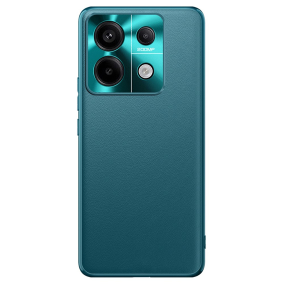 Kožené puzdro pre Xiaomi Redmi Note 13 5G, leather hybrid, zelený