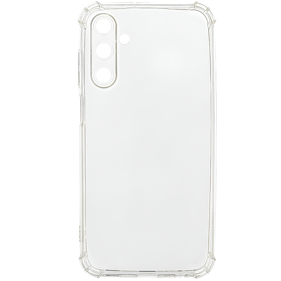 Puzdro pre Samsung Galaxy M34 5G, Anti-Shock, priehľadné + sklo 9H