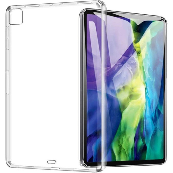 Puzdro pre iPad Pro 11" 2022/2021/2020/2018 (4/3/2/1 gen.), silikónové, priehľadné