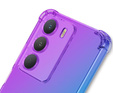 Puzdro pre Realme C71, Gradient Dropproof, Fialová / modrá