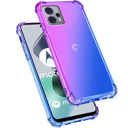 Puzdro pre Motorola Moto G23 / G13 4G, Gradient Dropproof, Fialová / modrá