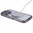 Magnetické puzdro Dual Glass MagSafe pre iPhone 16 Pro, titán