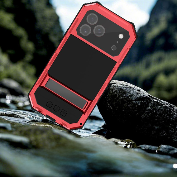 Puzdro R-JUST s podstavcom pre iPhone 17 Pro