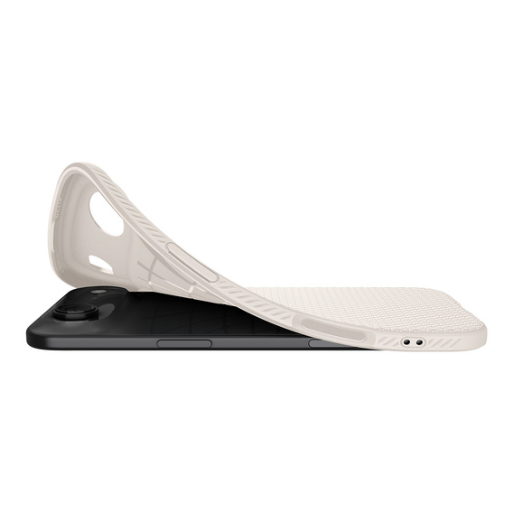 Puzdro Spigen Liquid Air pre iPhone Air, prírodný titán