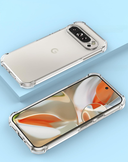 Obal na mobil pre Google Pixel 9 Pro XL, Dropproof, priehľadné