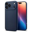 Puzdro Spigen Liquid Air pre iPhone 17 Pro, námornícka modrá