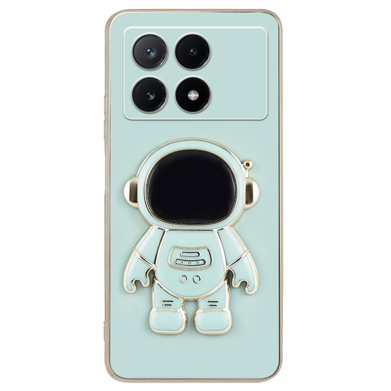 Obal na mobil pre Xiaomi Poco X6 Pro 5G, Astronaut, zelený