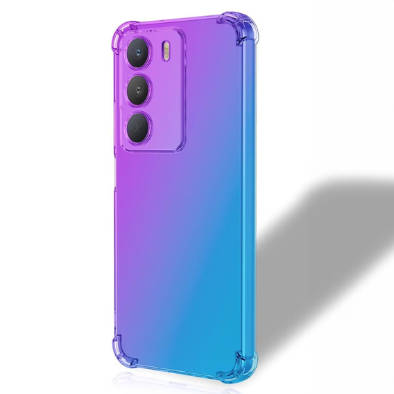Puzdro pre Realme C71, Gradient Dropproof, Fialová / modrá