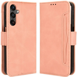 Klapkové puzdro pre Samsung Galaxy A25 5G, Card Slot, ružové