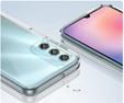 Obal na mobil pre Samsung Galaxy A25 5G, Fusion Hybrid, transparentné + 9H sklo