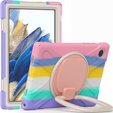 Detské puzdro pre Samsung Galaxy tab A8 10.5 SM-X200 SM-X205, pancierované s popruhom, modré