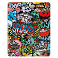 Puzdro pre iPad Pro 13" 2024 (7 gen.), Smartcase, graffiti