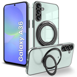 Magnetické puzdro pre Samsung Galaxy A36 5G, pre MagSafe, čierne