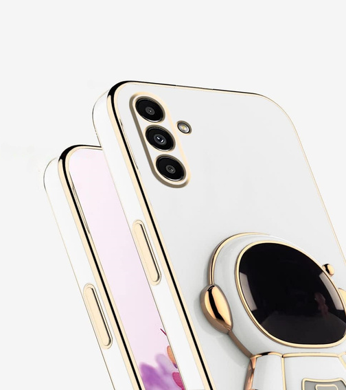 Obal na mobil pre Samsung Galaxy A56 5G, Astronaut, biele