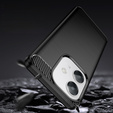 Obal na mobil pre Oppo A40 / Oppo A40m, Carbon, čierne