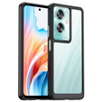 Obal na mobil pre Oppo A79 5G, Fusion Hybrid, transparentné / čierne