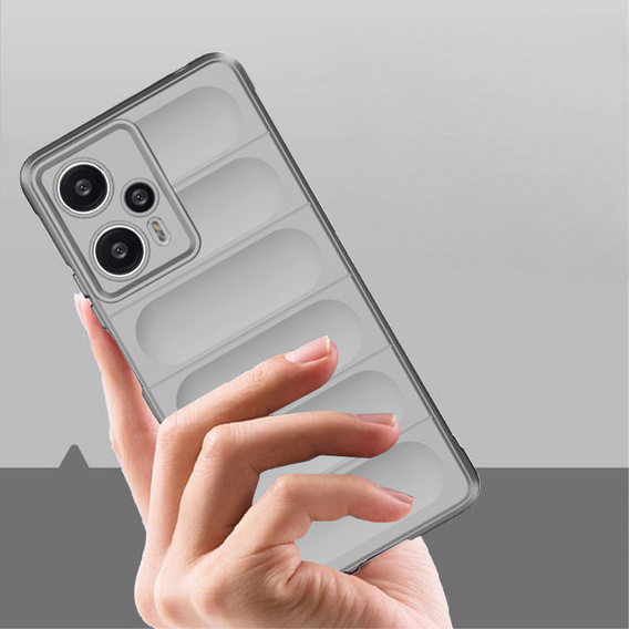 Obal na mobil pre Xiaomi Poco F5 5G, Gaming Shockproof, sivé