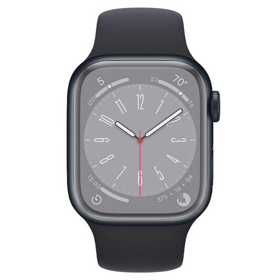 3x ERBORD Hydrogélová fólia pre Apple Watch 7/8 45mm