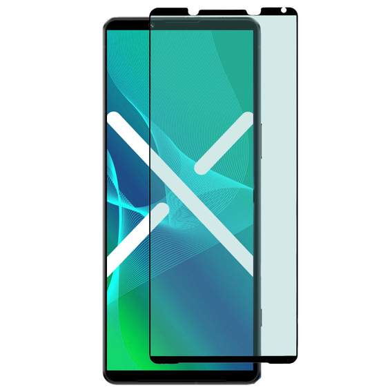 3D tvrdené sklo pre Sony Xperia 1 IV, modré