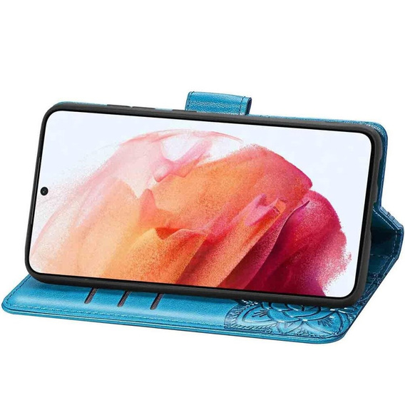 Klapkové puzdro pre Motorola Edge 50 Neo / Motorola ThinkPhone 25, Butterfly, modré