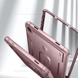 Obrnené puzdro pre Galaxy Tab A9, Dexnor Full Body, ružové