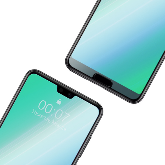 2x tvrdené sklo pre Huawei P20 Pro, ERBORD 9H Hard Glass na displeji