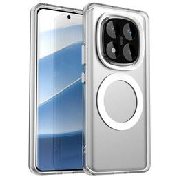 Puzdro pre Xiaomi Redmi Note 14 Pro 5G / Poco X7 5G, Fusion Hybrid, pre MagSafe, priehľadné