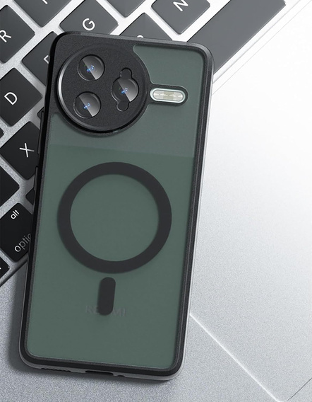 Puzdro pre Xiaomi Poco F7 Ultra, pre MagSafe, ERBORD Matt Case, čierny