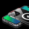 Obal na mobil pre iPhone 13, ERBORD Hybrid MagSafe Case, modré