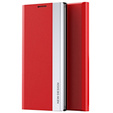 Klapkové puzdro pre Xiaomi Poco X5 Pro 5G / Redmi Note 12 Pro, Side Magnetic, červené