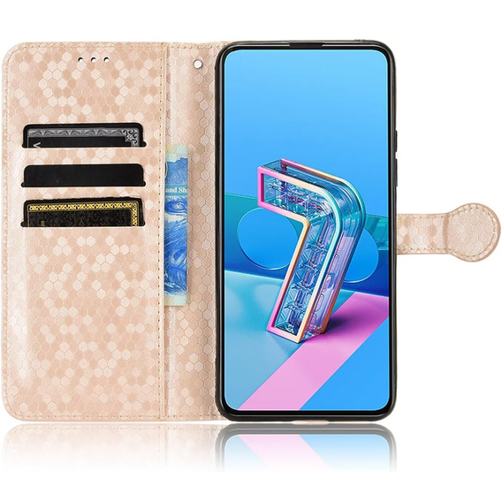 Flipové puzdro pre Xiaomi Redmi A5, Wallet Rhombus, ružové
