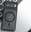 Puzdro pre OnePlus Nord 4, pre MagSafe, ERBORD Matt Case, čierny + sklo na displej