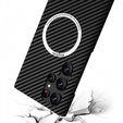 Obal na mobil pre Samsung Galaxy S23 Ultra, Magsafe Slim Carbon, čierne