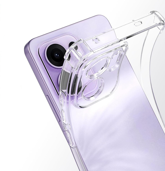Obal na mobil pre Oppo Reno 13F / Oppo Reno 13FS, Dropproof, priehľadné