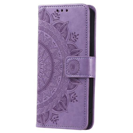 Klapkové puzdro pre Xiaomi Redmi Note 12 4G, Mandala, fialové
