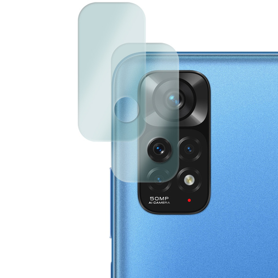 2x tvrdené sklo ERBORD na kameru Xiaomi Redmi Note 11