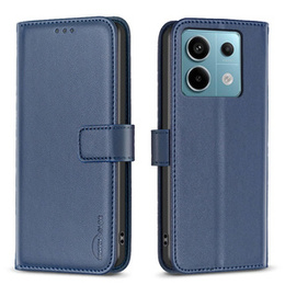 Klapkové puzdro pre Xiaomi Redmi Note 13 Pro 5G, BINFEN Wallet, modré