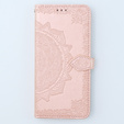 Klapkové puzdro pre Xiaomi 13T / 13T Pro, Mandala, ružové rose gold