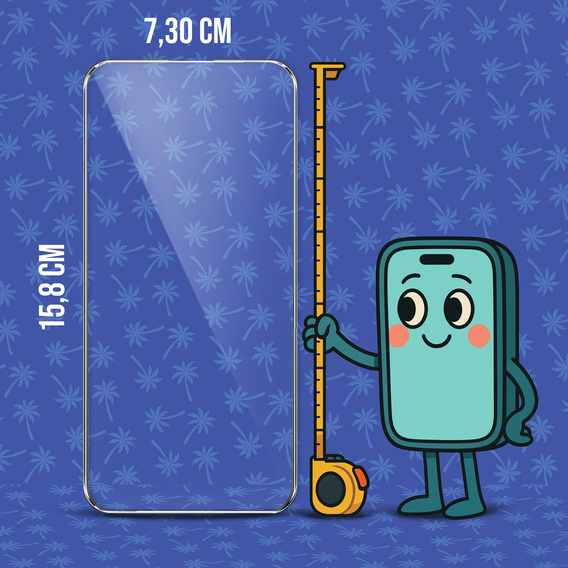 Tvrdené sklo Diamond Palm pre Xiaomi Redmi Note 15 Pro 5G