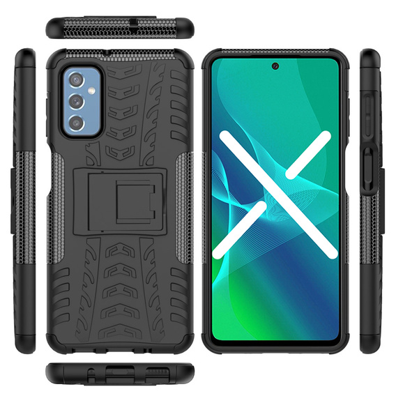 Obal na mobil pre Samsung Galaxy M52 5G, Tire Armor, čierne