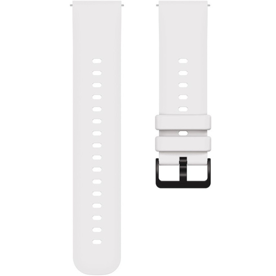Pasek Silikonowy Uniwersalny 22mm, Biały