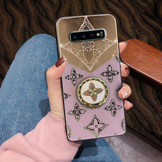 Fashion Obal na mobil pre Samsung Galaxy S10+ Plus, fialové