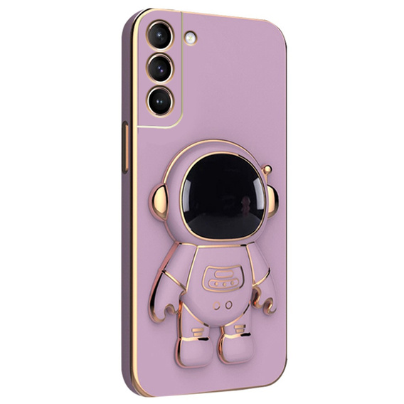Obal na mobil pre Samsung Galaxy S23 Plus, Astronaut, fialové