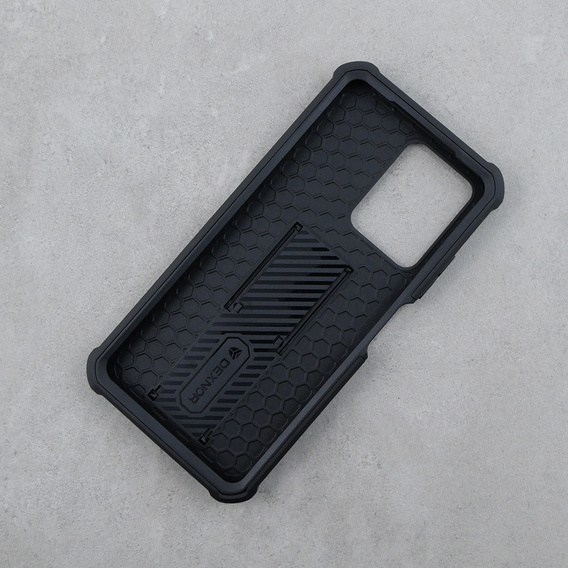 Obrnené puzdro pre Xiaomi Redmi Note 12 Pro 5G / POCO X5 Pro 5G, Dexnor Full Body (Two Frames), čierne