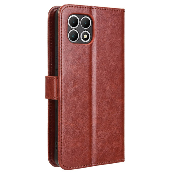 Klapkové puzdro pre T Phone 2 5G, Crazy Horse Wallet, hnedé